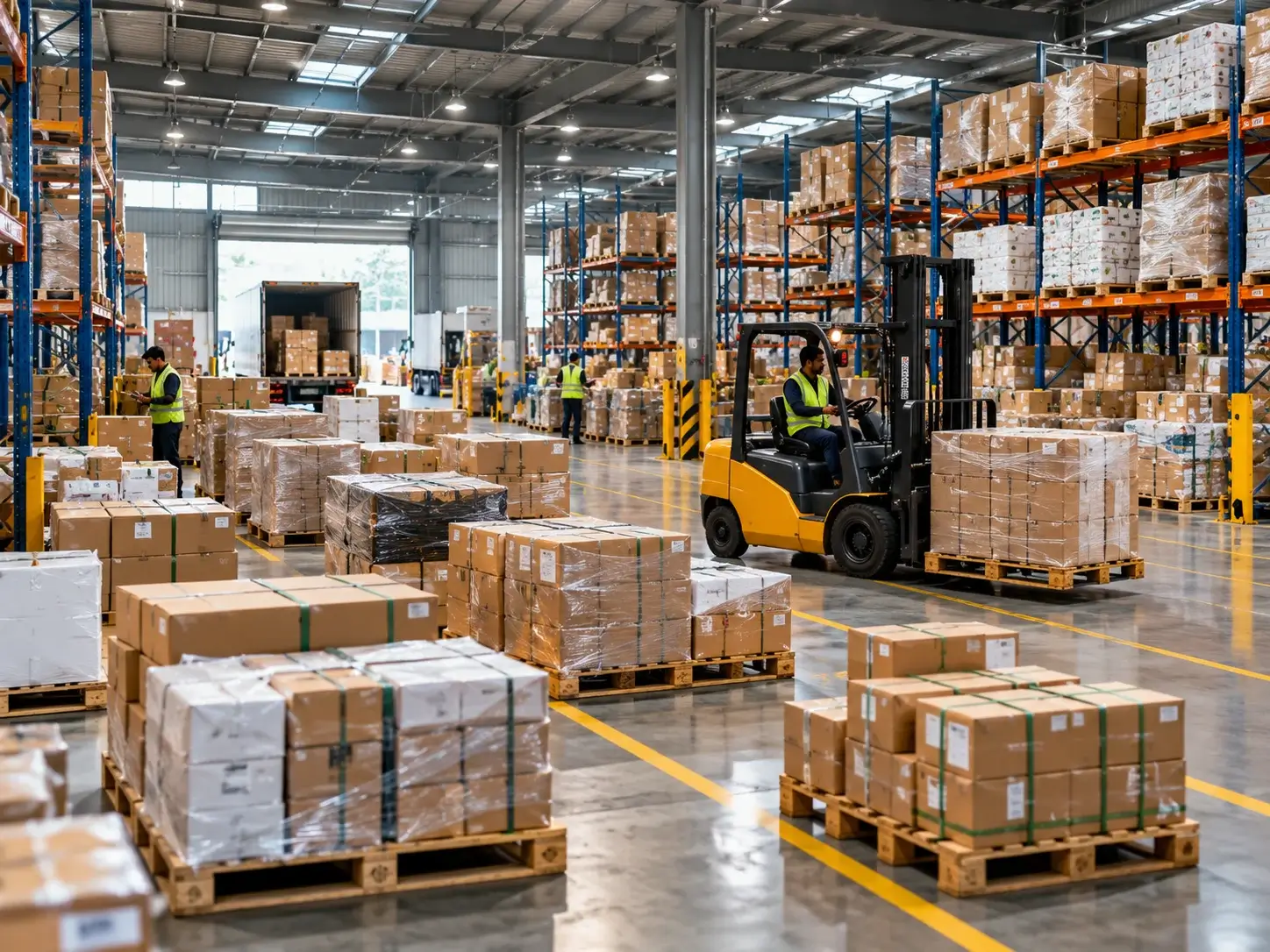 Cargo handling and freight logistics