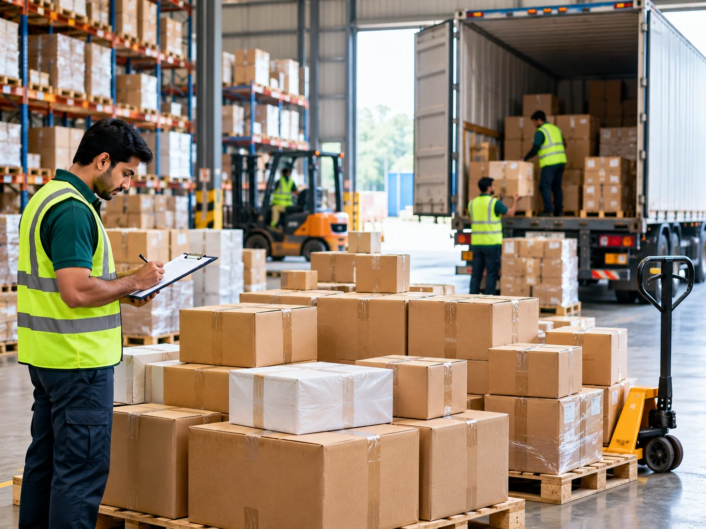 Freight transportation and logistics
